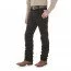 Кофейные мужские джинсы Wrangler Men's Cowboy Cut Slim Fit Jean Black Chocolate 0936KCL - Черные мужские джинсы Wrangler Men's Cowboy Cut Slim Fit Jean Black Chocolate 0936KCL