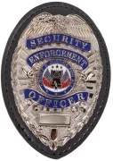 Rothco Leather Clip-On Badge Holder 1131