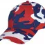 Бейсболка красно-бело-синий камуфляж Rothco Supreme Camo Low Profile Cap Red / White / Blue Camo 3561 - Бейсболка красно-бело-синий камуфляж Rothco Supreme Camo Low Profile Cap Red / White / Blue Camo 3561
