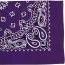 Фиолетовая бандана с черно-белым орнаментом Rothco Trainmen Bandana Purple (56 x 56 см) 4053 - Фиолетовая бандана с черно-белым орнаментом Rothco Trainmen Bandana Purple (56 x 56 см) 4053