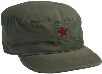Кепка винтажная Rothco Vintage Fatigue Cap w/ Red Star 4518, фото