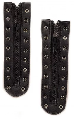 Молнии для шнуровки военных ботинок с блочками Military Zipper Boot Lace Black 6195, фото