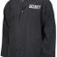 Черная куртка дождевик с надписями «SECURITY» Rothco Security Rain Jacket Black 36651 - Черная куртка дождевик с надписями «SECURITY» Rothco Security Rain Jacket Black 36651