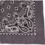 Серая бандана с черно-белым орнаментом Rothco Trainmen Bandana Grey (56 x 56 см) 4058 - Серая бандана с черно-белым орнаментом Rothco Trainmen Bandana Grey (56 x 56 см) 4058