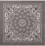 Серая бандана с черно-белым орнаментом Rothco Trainmen Bandana Grey (56 x 56 см) 4058 - Серая бандана с черно-белым орнаментом Rothco Trainmen Bandana Grey (56 x 56 см) 4058
