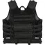 Тактический черный разгрузочный жилет с кобурой Rothco Cross Draw MOLLE Tactical Vest Black 6491 - Тактический разгрузочный жилет Rothco Cross Draw MOLLE Tactical Vest Black 6491