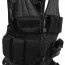 Тактический черный разгрузочный жилет с кобурой Rothco Cross Draw MOLLE Tactical Vest Black 6491 - Жилет разгрузочный Rothco Cross Draw MOLLE Tactical Vest Black 6491