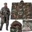 Плащ-накидка армейская лесной камуфляж вудланд Rothco G.I. Type Military Poncho Woodland Camo 4858 - Накидка пончо Rothco G.I. Type Military Poncho Woodland Camo 4858