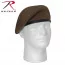 Берет коричневый шерстяной (готовый к смотру) стандарта НАТО Rothco G.I. Type Inspection Ready Beret Brown 4981 - Коричневый военный шерстяной берет (готовый к смотру) стандарта НАТО Rothco G.I. Type Inspection Ready Beret Brown 4981