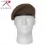 Берет коричневый шерстяной (готовый к смотру) стандарта НАТО Rothco G.I. Type Inspection Ready Beret Brown 4981 - Коричневый военный шерстяной берет (готовый к смотру) стандарта НАТО Rothco G.I. Type Inspection Ready Beret Brown 4981