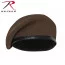 Берет коричневый шерстяной (готовый к смотру) стандарта НАТО Rothco G.I. Type Inspection Ready Beret Brown 4981 - Коричневый военный шерстяной берет (готовый к смотру) стандарта НАТО Rothco G.I. Type Inspection Ready Beret Brown 4981