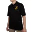 Футболка поло черная лицензия логотип Морской Пехоты США Rothco USMC Moisture Wicking Polo Shirt Black 76960 - Футболка поло черная лицензия логотип Морской Пехоты США Rothco USMC Moisture Wicking Polo Shirt Black 76960