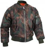 Rothco MA-1 Flight Jacket Woodland Camo 7332