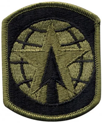 Нашивка 16-я Бригада Военной Полиции Армии США 16th Military Police Brigade Patch 72138, фото