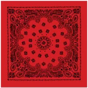 Rothco Trainmen Bandana Red/Black Print  (56 x 56 см) 4057