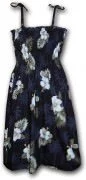 Pacific Legend Hawaiian Tube Dress - 332-2798 Black