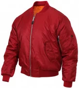 Rothco MA-1 Flight Jacket Red