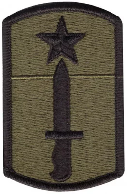 Нашивка 205-я Пехотная Бригада «Звезда севера» Армии США 205th Infantry Brigade Patch 72140, фото