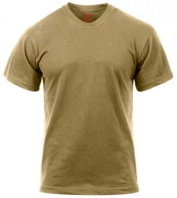 Футболка с коротким рукавом койотовая Rothco T-Shirt Coyote Brown (AR 670-1) 67847, фото