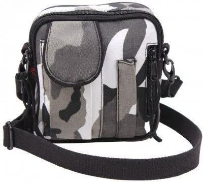Сумка органайзер городской камуфляж Rothco Camo Excursion Organizer Shoulder Bag City Camo 2324, фото