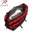 Сумка винтажная в красную клетку с кожаными ручками Rothco Extended Weekender Bag Red Plaid 9086 - Сумка винтажная в красную клетку с кожаными ручками Rothco Extended Weekender Bag Red Plaid 9086