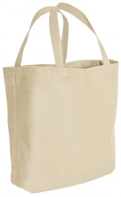 Сумка хозяйственная белая брезентовая Rothco Canvas Tote Bag Natural 2493, фото
