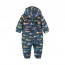 Детский темно-синий комбинезон на 9-12 месяцев Hatley Baby Boys Colourful SnowMobiles Winter Bundler 9-12M PB2SKID507 - Детский темно-синий комбинезон на 9-12 месяцев Hatley Baby Boys Colourful SnowMobiles Winter Bundler 9-12M PB2SKID507