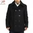 Бушлат шерстяной черный морской Rothco US Navy Type Peacoat Black 7070 - Морской бушлат Rothco US Navy Type Pea Coat Black 7070