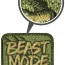 Тематическая нашивка с липучкой велкро "Режим зверя" Rothco Beast Mode Patch With Hook Back 1869 - Тематическая нашивка с липучкой велкро "Режим зверя" Rothco Beast Mode Patch With Hook Back 1869