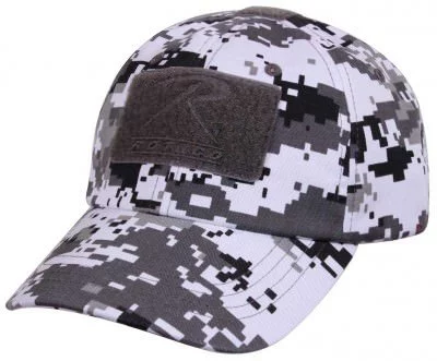 Тактическая бейсболка городской серый цифровой камуфляж Rothco Operator Tactical Cap City Digital Camo, фото