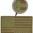 Оливковая нашивка с велкро флаг США и надписью «Ветеран» «Veteran» Rothco Veteran US Flag Patch Olive/Coyote 1873 - Оливковая нашивка с велкро флаг США и надписью «Ветеран» «Veteran» Rothco Veteran US Flag Patch Olive/Coyote 1873