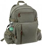 Rothco Jumbo Vintage Canvas Backpack Olive Drab 9262