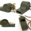 Свисток армейский шариковый со шнуром оливковый Rothco G.I. Style Police Whistle 8300 - Свисток полицейский со шнуром оливковый Rothco G.I. Style Police Whistle 8300