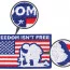 Нашивка флаг США и надписью «Свобода не бесплатна» Rothco Freedom Isn't Free Patch With Hook Back 1899 - Нашивка флаг США и надписью «Свобода не бесплатна» Rothco Freedom Isn't Free Patch With Hook Back 1899