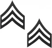 Rothco Sergeant Polished Insignia Subdued (2 шт) 1603