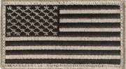 Rothco U.S. Flag Velcro Patch Khaki / Forward 17782