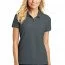 Футболка поло женская Port Authority Ladies Core Classic Pique Polo Graphite - Футболка поло женская Port Authority Ladies Core Classic Pique Polo Graphite