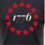 Черная футболка с флагом Бетси Росс США Rothco 1776 T-Shirt Black 10831 - Черная футболка с флагом Бетси Росс США Rothco 1776 T-Shirt Black 10831