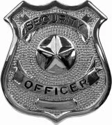 Rothco Security Officer Badge Silver 1901