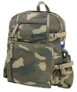 Rothco Jumbo Vintage Canvas Backpack Woodland Camo 9260