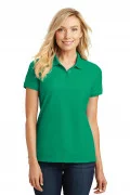 Port Authority Ladies Core Classic Pique Polo Bright Kelly Green