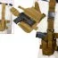 Тактическая койотовая набедренная кобура Rothco Deluxe Adjustable Drop Leg Tactical Holster Coyote 10753 - Тактическая кобура Rothco Deluxe Adjustable Drop Leg Tactical Holster Coyote 10753