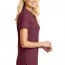 Футболка поло женская бордовая Port Authority Ladies Core Classic Pique Polo Burgundy - Класcическая женская футболка поло Port Authority Ladies Core Classic Pique Polo Burgundy