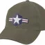 Бейсболка оливковая винтажная с логотипом авиации США Rothco Vintage Air Corps Logo Low Profile Cap Olive Drab 9714 - Бейсболка оливковая с логотипом авиации США Rothco Vintage Air Corps Logo Low Profile Cap Olive Drab 9714
