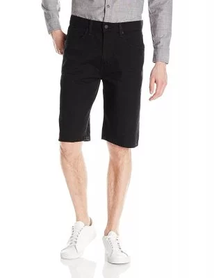 Шорты мужские черные Levis 569 Loose Straight Fit Short Black, фото