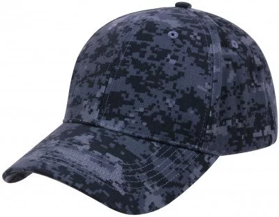 Бейсболка полуночно-синий цифровой камуфляж Rothco Supreme Camo Low Profile Cap Midnight Digital Camo 86120, фото