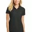 Футболка поло женская черная Port Authority Ladies Core Classic Pique Polo Black - Футболка поло женская черная Port Authority Ladies Core Classic Pique Polo Black