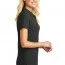 Футболка поло женская черная Port Authority Ladies Core Classic Pique Polo Black - Класcическая женская футболка поло Port Authority Ladies Core Classic Pique Polo Black