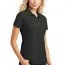 Футболка поло женская черная Port Authority Ladies Core Classic Pique Polo Black - Класcическая женская футболка поло Port Authority Ladies Core Classic Pique Polo Black