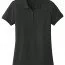 Футболка поло женская черная Port Authority Ladies Core Classic Pique Polo Black - Класcическая женская футболка поло Port Authority Ladies Core Classic Pique Polo Black